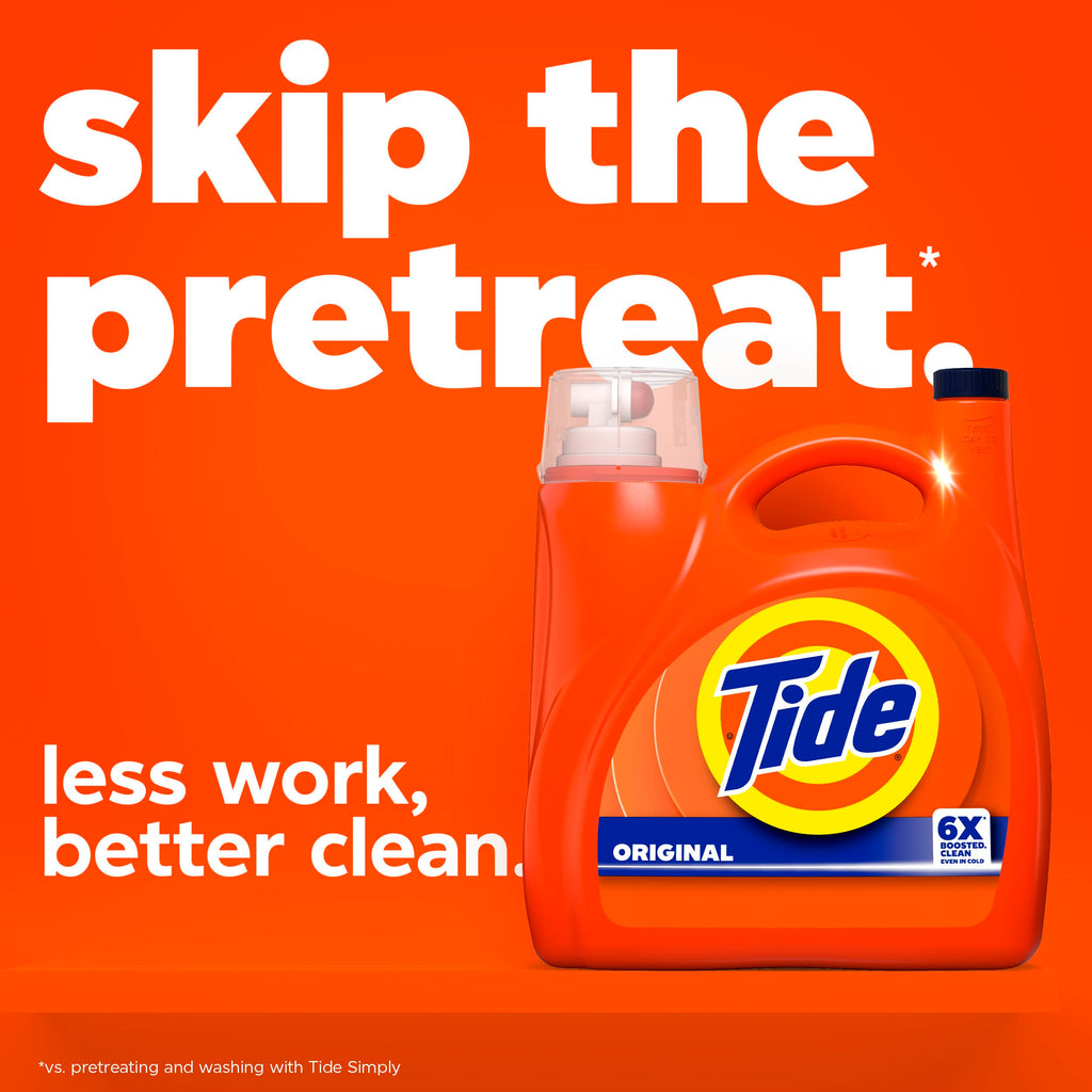 Tide Liquid Laundry Detergent | Concentrated Formula


