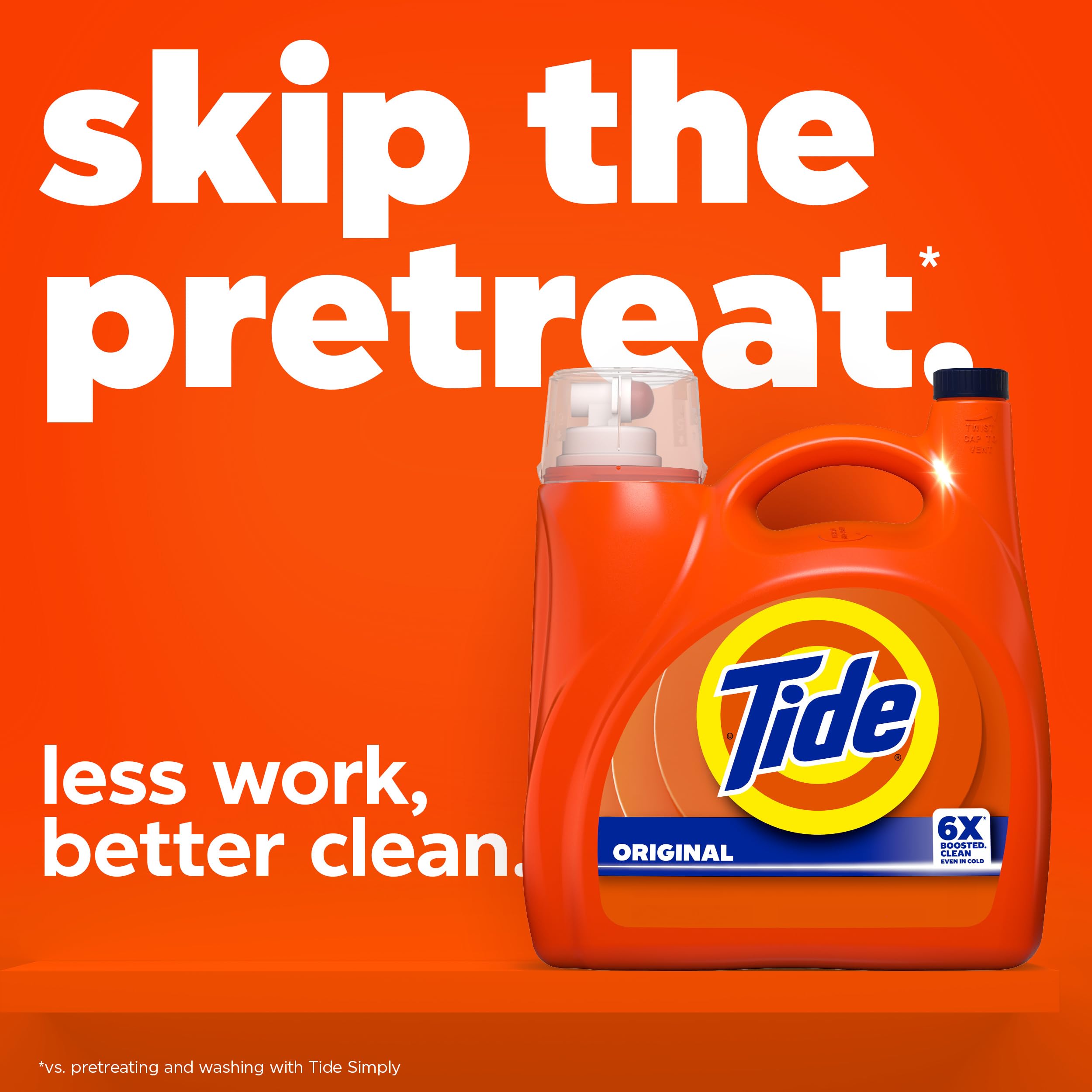 Tide Liquid Laundry Detergent | Concentrated Formula

