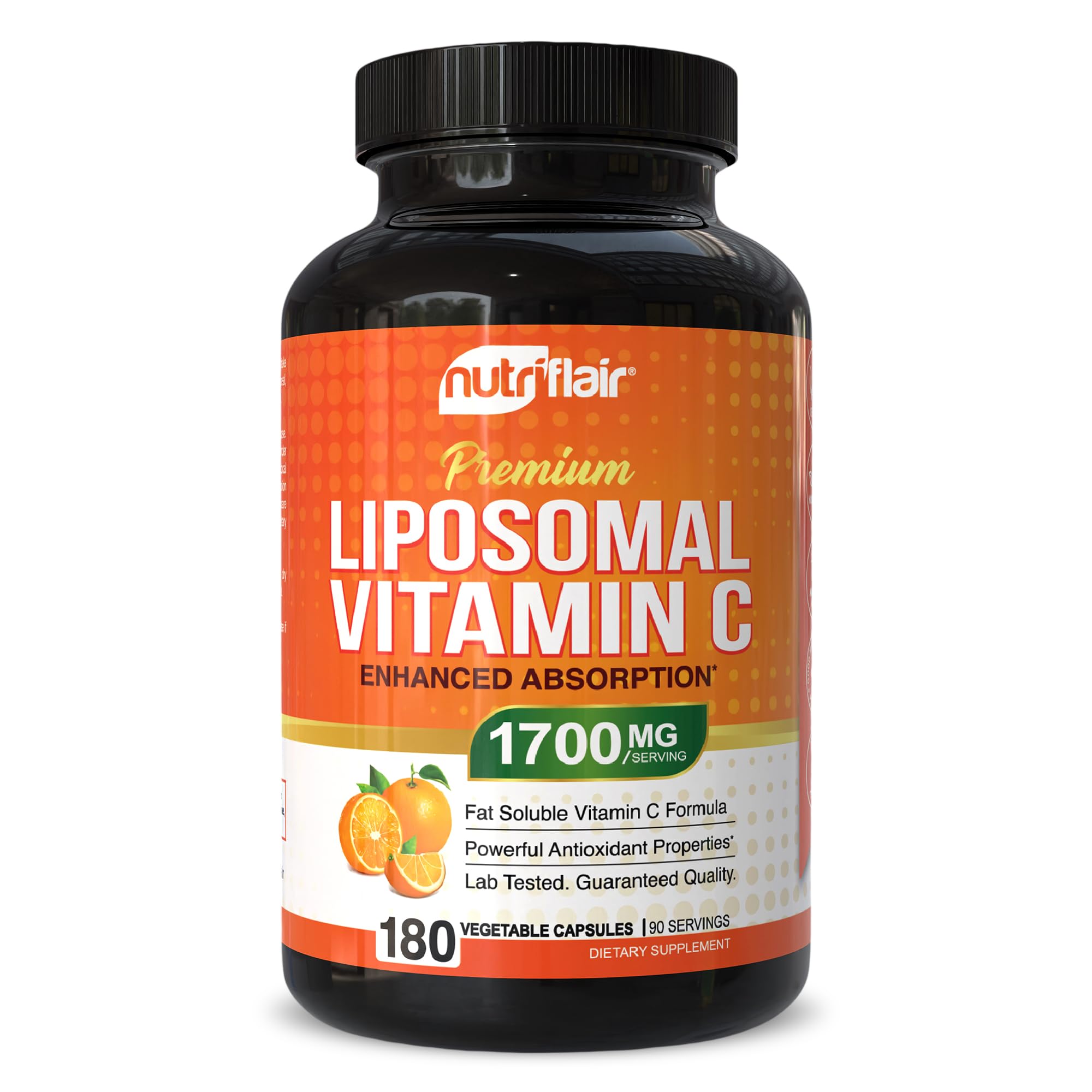 NutriFlair Liposomal Vitamin C Supplement for Immune Support

