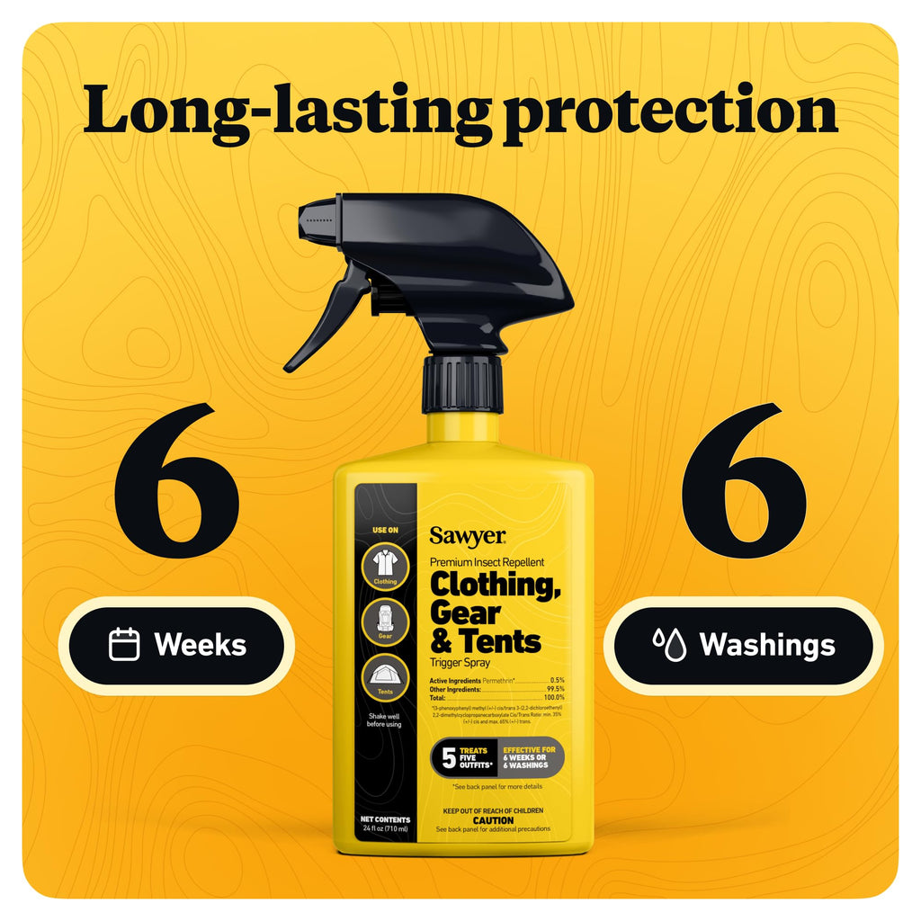 Sawyer Permethrin Insect Repellent for Clothing & Tents

