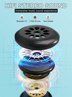 LC-dolida Sleep Headphones Eye Mask with Bluetooth Audio

