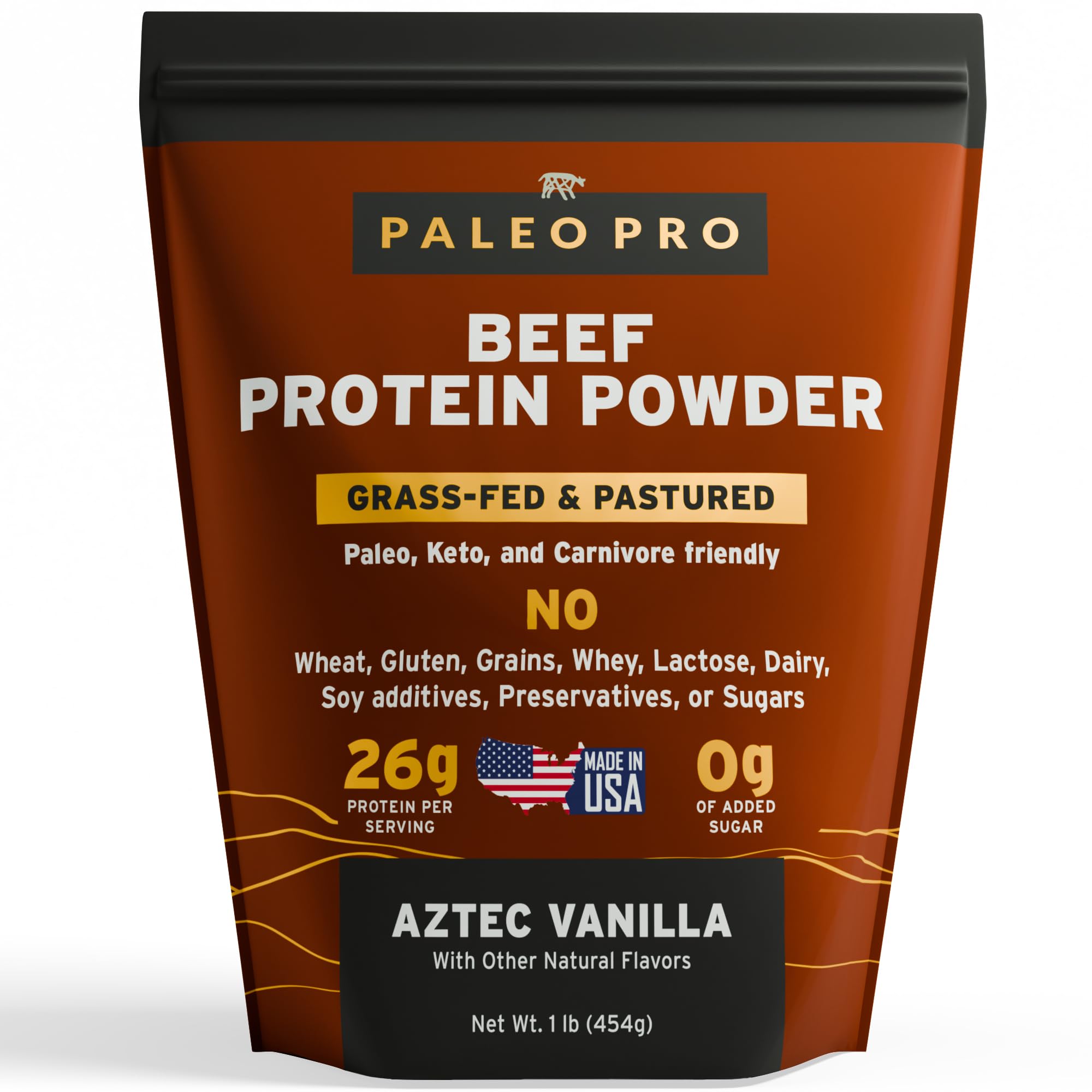 Beef Protein Powder - Paleo Pro Grass-Fed, Gluten Free
