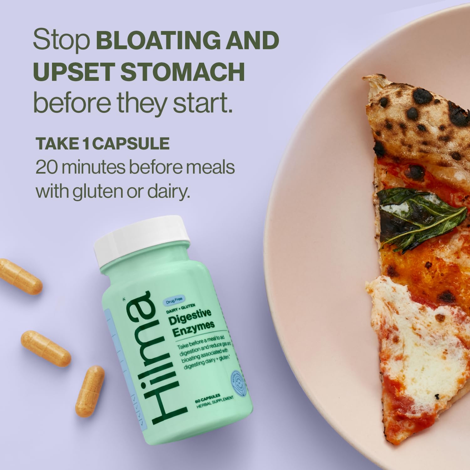 Hilma Digestive Health Support Supplement

