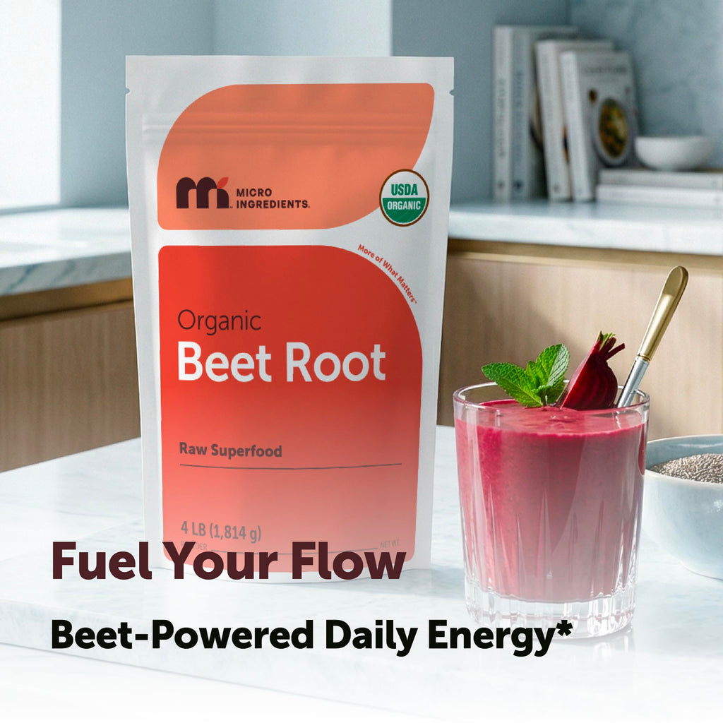 Micro Ingredients Beet Root Powder | Nitric Oxide Support

