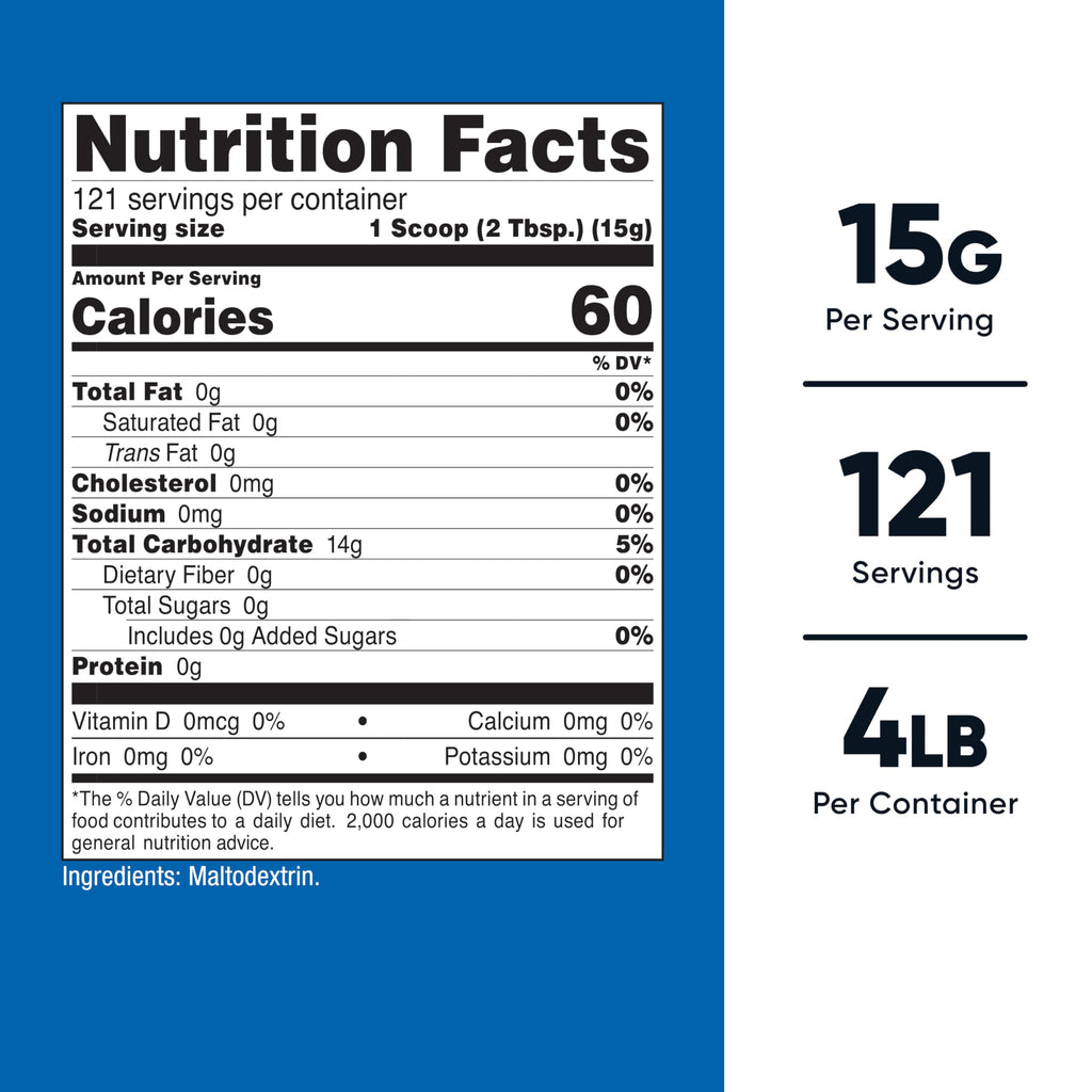 Nutricost Maltodextrin Powder Gluten Free Non-GMO

