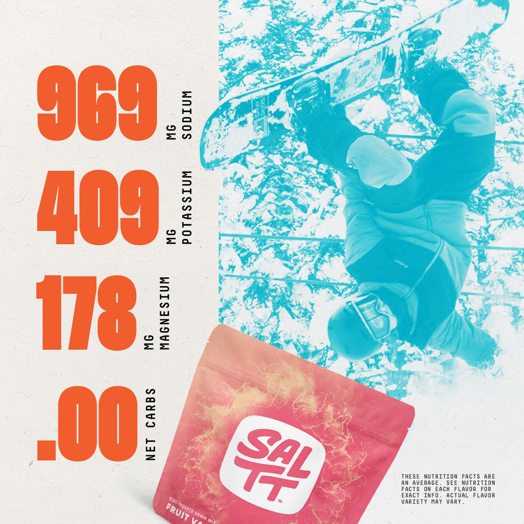 SALTT Electrolyte Powder Sugar Free Hydration

