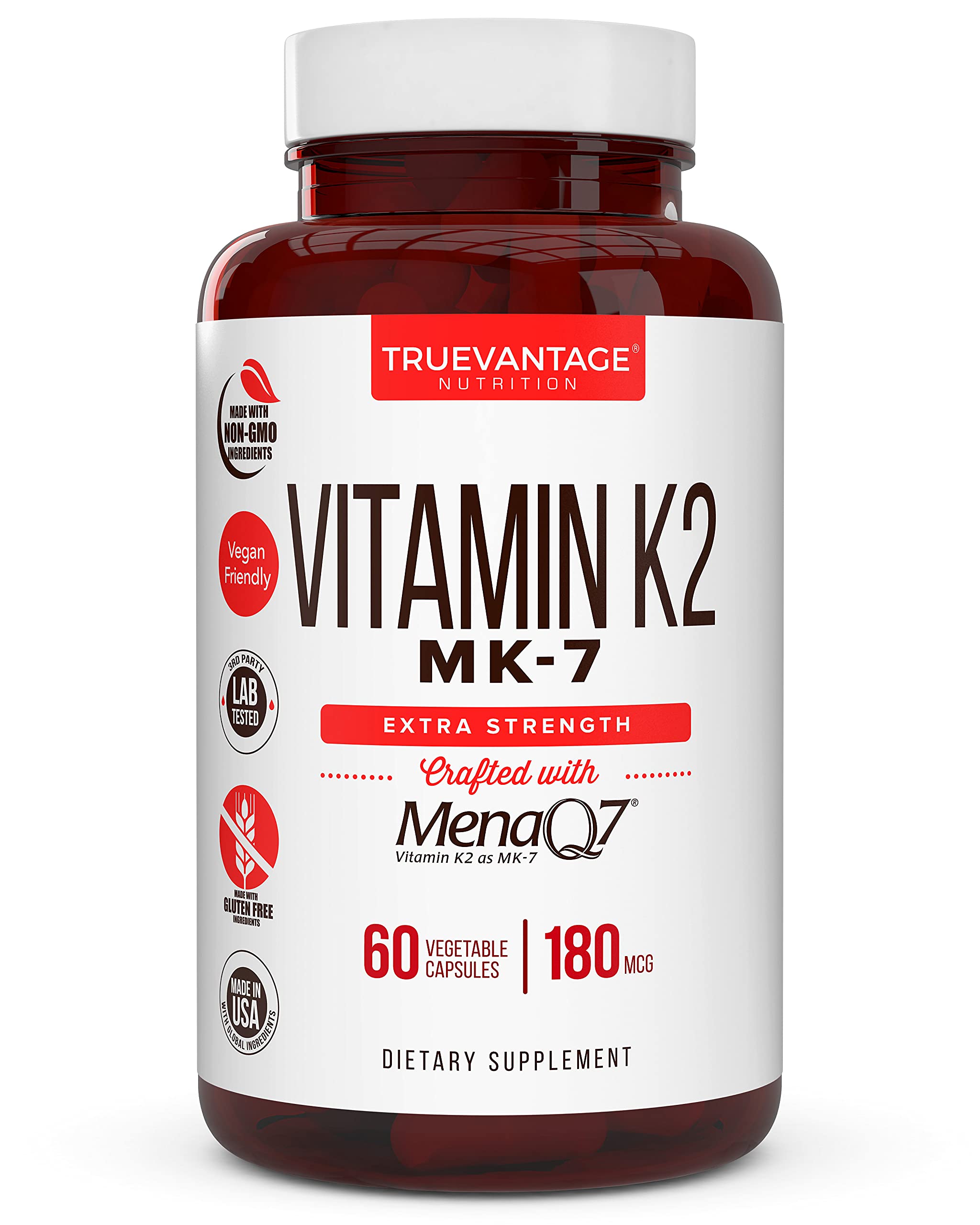 Truevantage Vitamin K2 MK-7 for Bone & Heart Health

