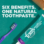Tom's of Maine Whole Care Natural Fluoride Toothpaste


