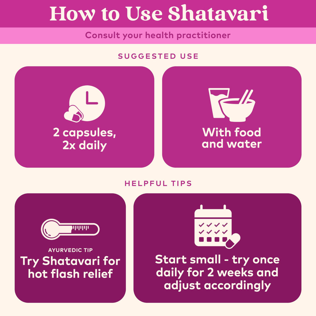 Organic India Shatavari Herbal Supplement - Hormone Support

