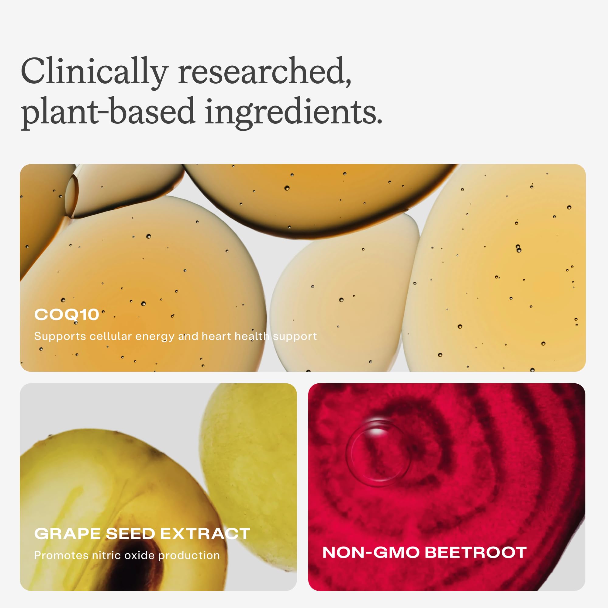 Humann SuperBeets Beetroot CoQ10 Grape Seed Gummies

