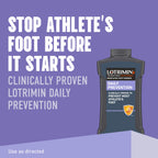 Lotrimin AF Daily Prevention Foot Powder Tolnaftate


