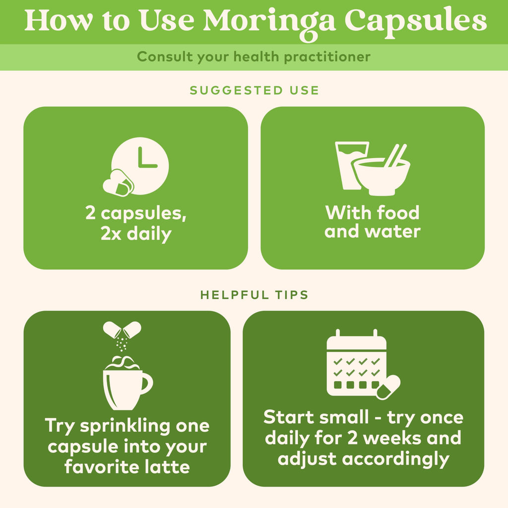 Organic India Moringa Herbal Supplement - Green Superfood

