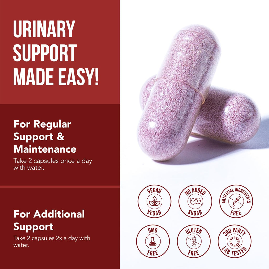 CranEaze Cranberry D-Mannose Urinary Tract Health Supplement

