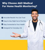 Blood Pressure Monitor UA-767FAC by A&D - Multi-User

