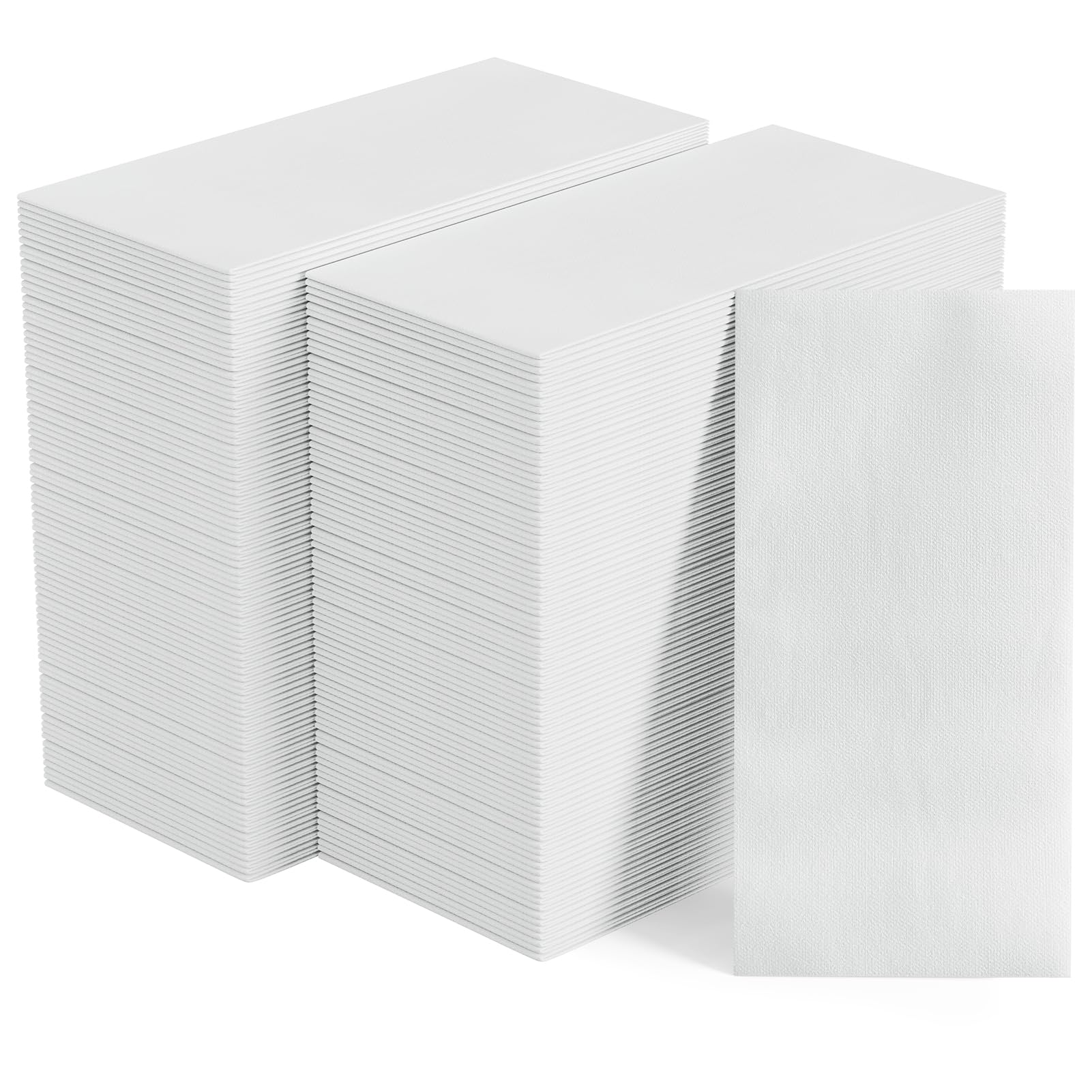 Disposable Hand Towels for Bathroom - Cloth-like, Soft & Absorbent