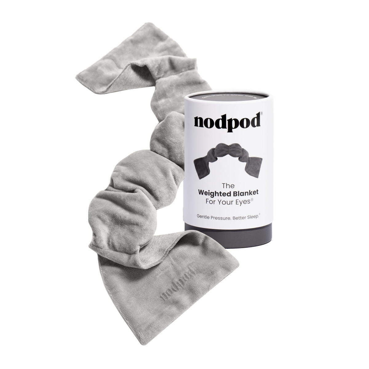 Nodpod Gentle Pressure Sleep Mask, Weighted Comfort for Rest