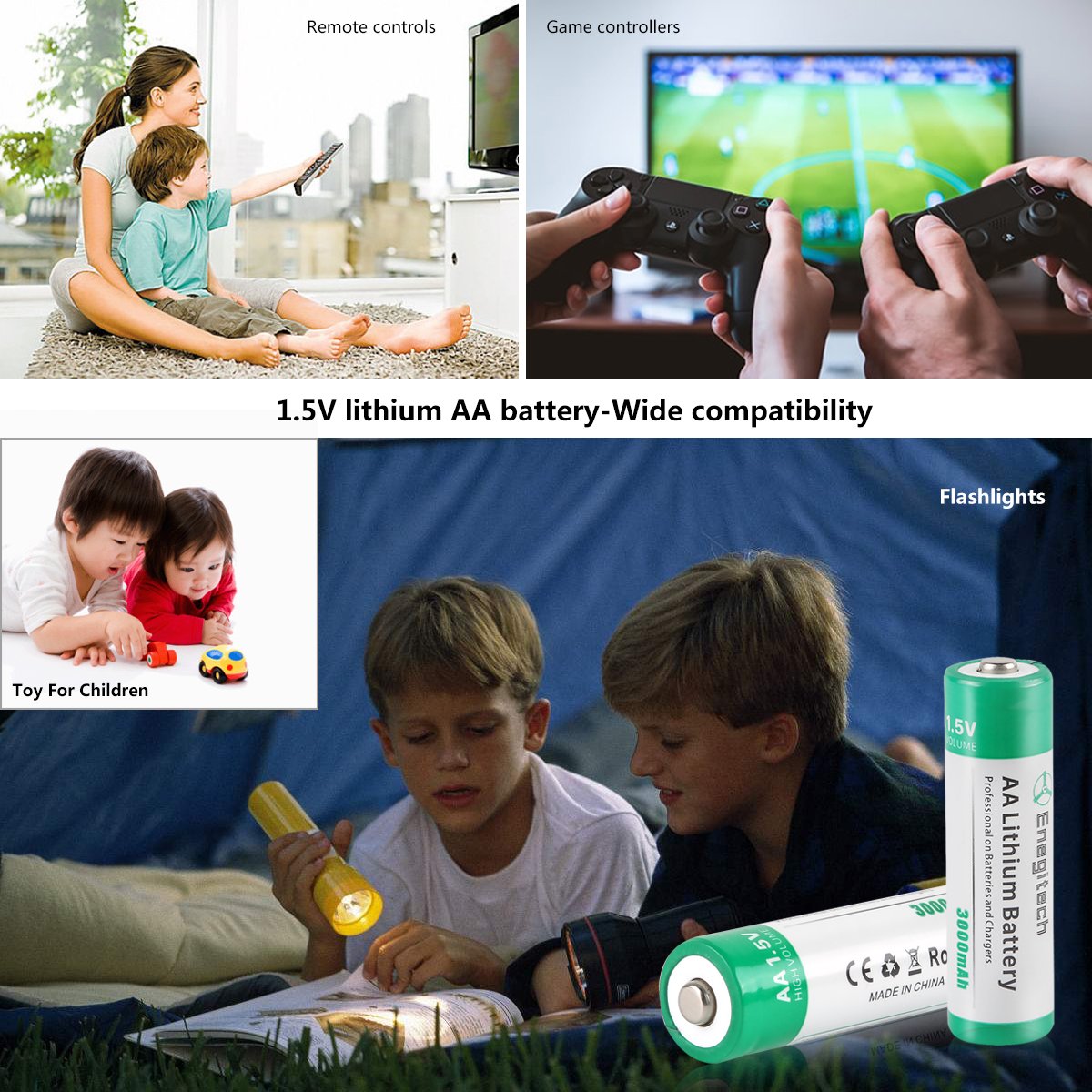 Enegitech Battery for Smart Devices

