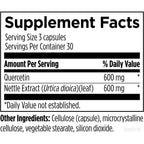 Designs for Health Quercetin + Nettle Immune Support

