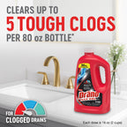 Drano Max Gel Drain Clog Remover & Cleaner | Fast-Acting

