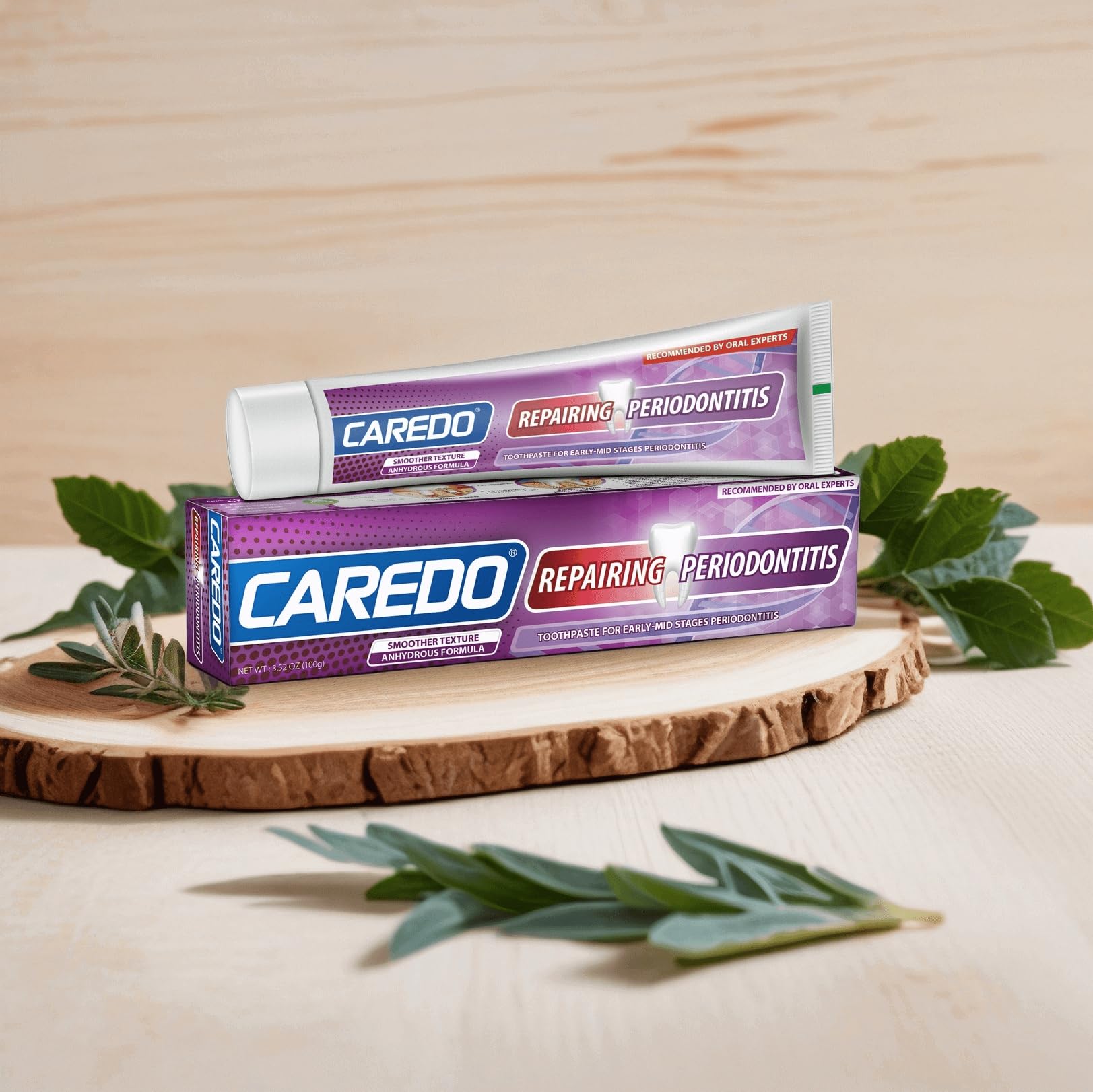 CAREDO Gum Disease Toothpaste for Periodontal Health

