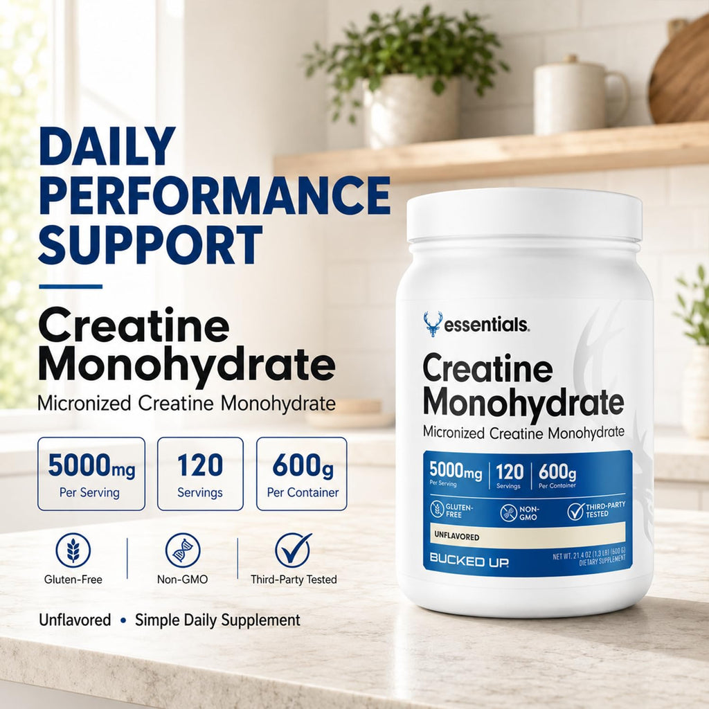 Bucked Up Creatine Monohydrate Micronized Powder

