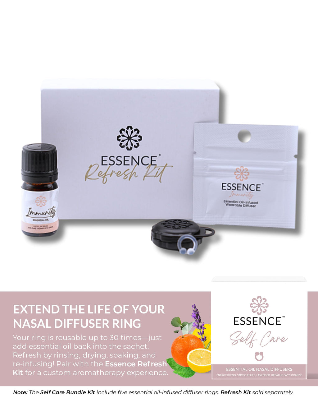 Essence Nasal Diffuser Nose Rings – Wearable Aromatherapy

