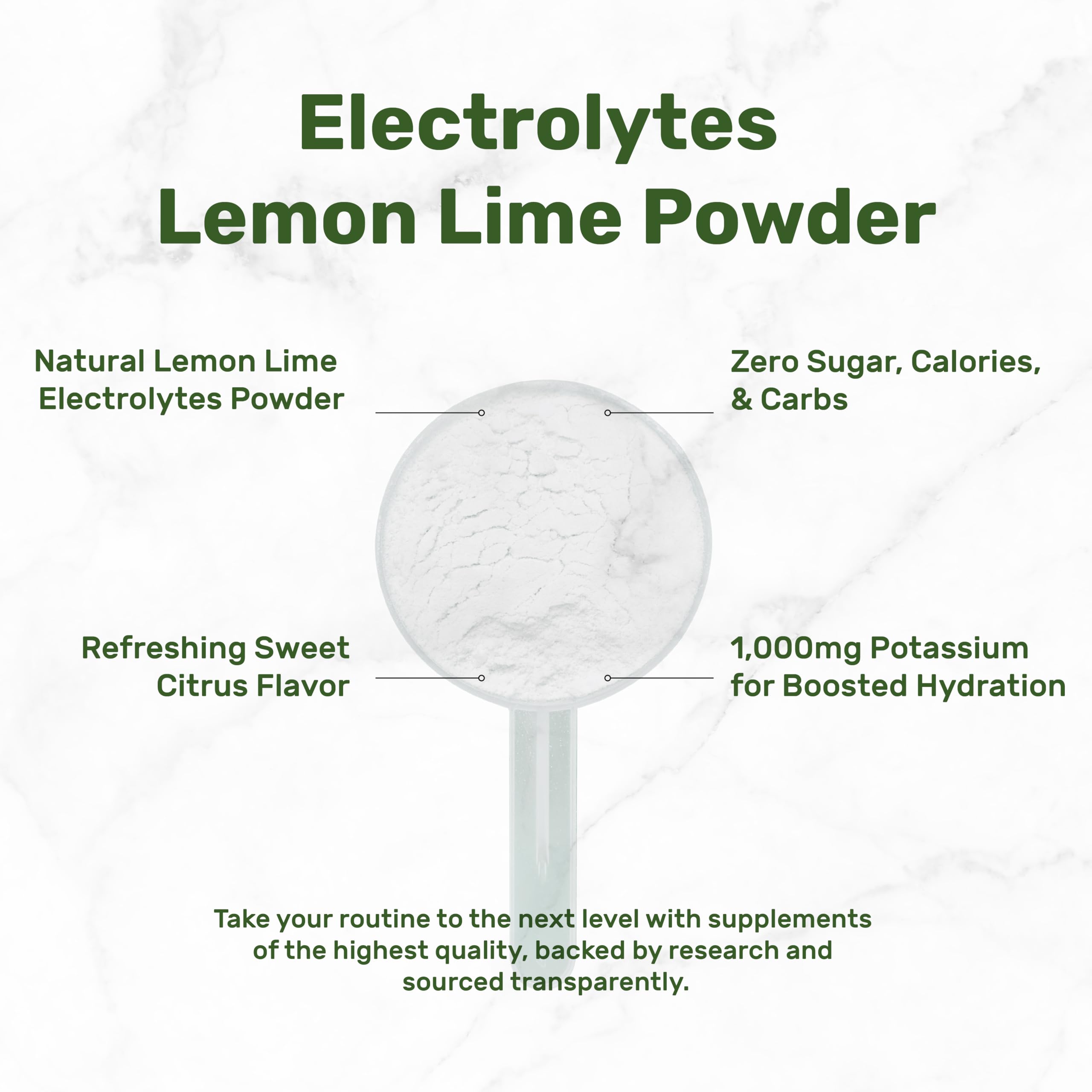 Electrolyte Powder Drink Mix | Hydration Support

