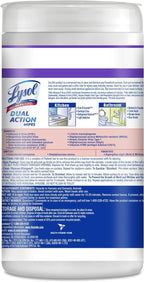 Lysol Disinfecting Wipes Dual Action – Multi-Surface

