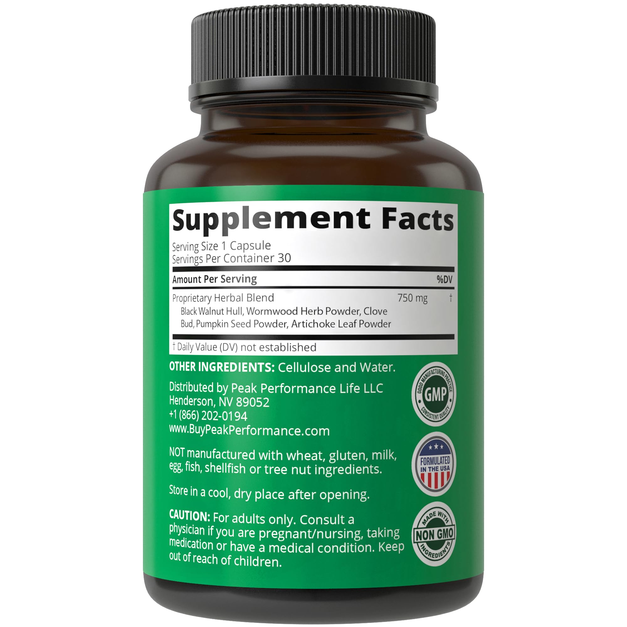 Herbal Digestive Detox Capsules | Pure and Vegan

