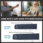 Automatic Home Blood Pressure Monitor with Adjustable Cuffs

