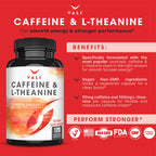 VALI Caffeine & L-Theanine Nootropic Focus

