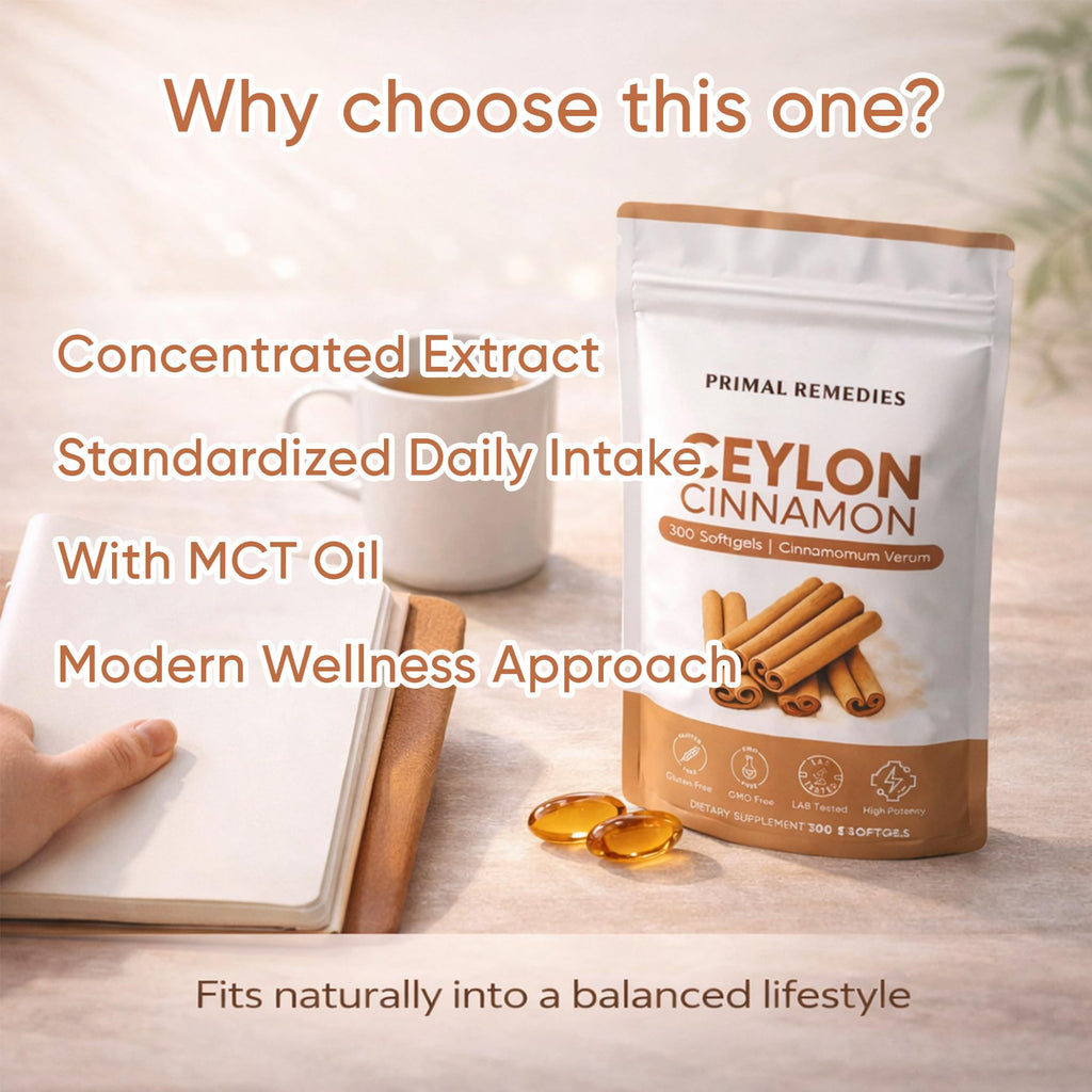Primal Remedies Ceylon Cinnamon Capsules – Plant Based Wellness

