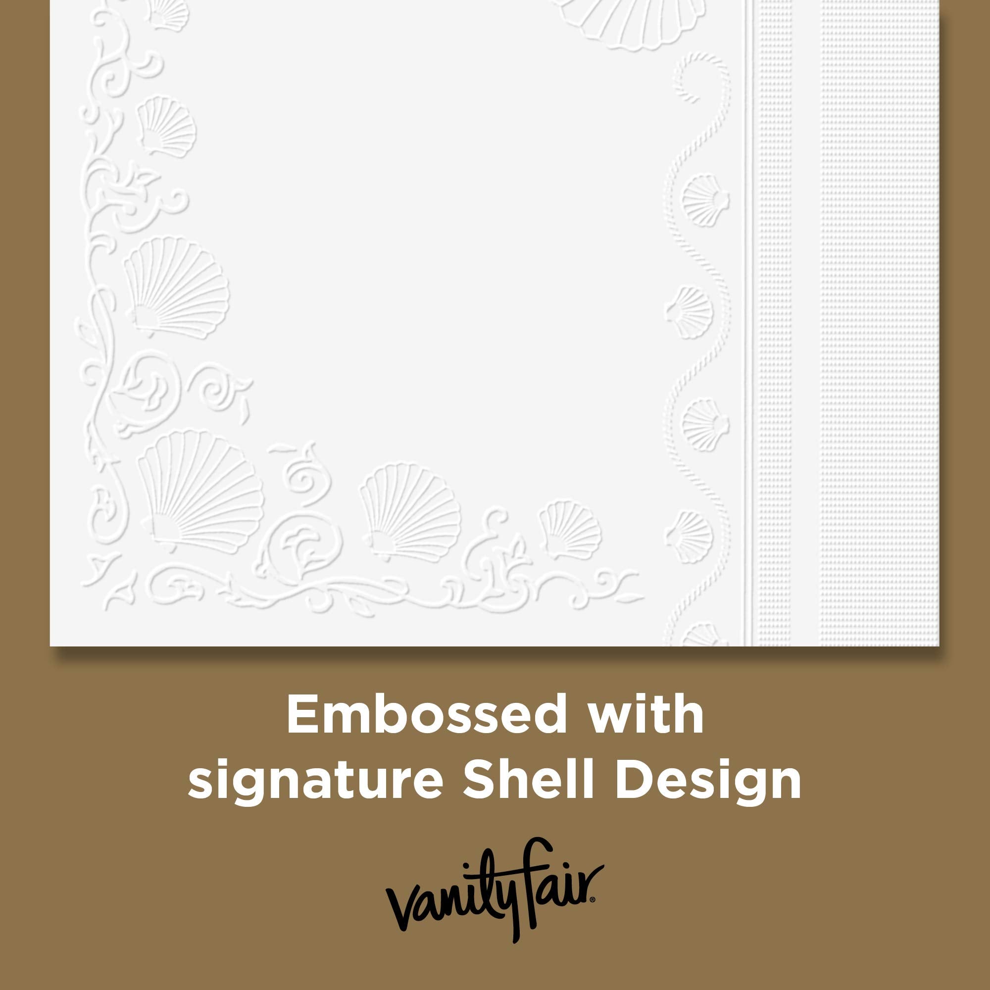 Vanity Fair Entertain Paper Napkins - 3-Ply Cloth-Like

