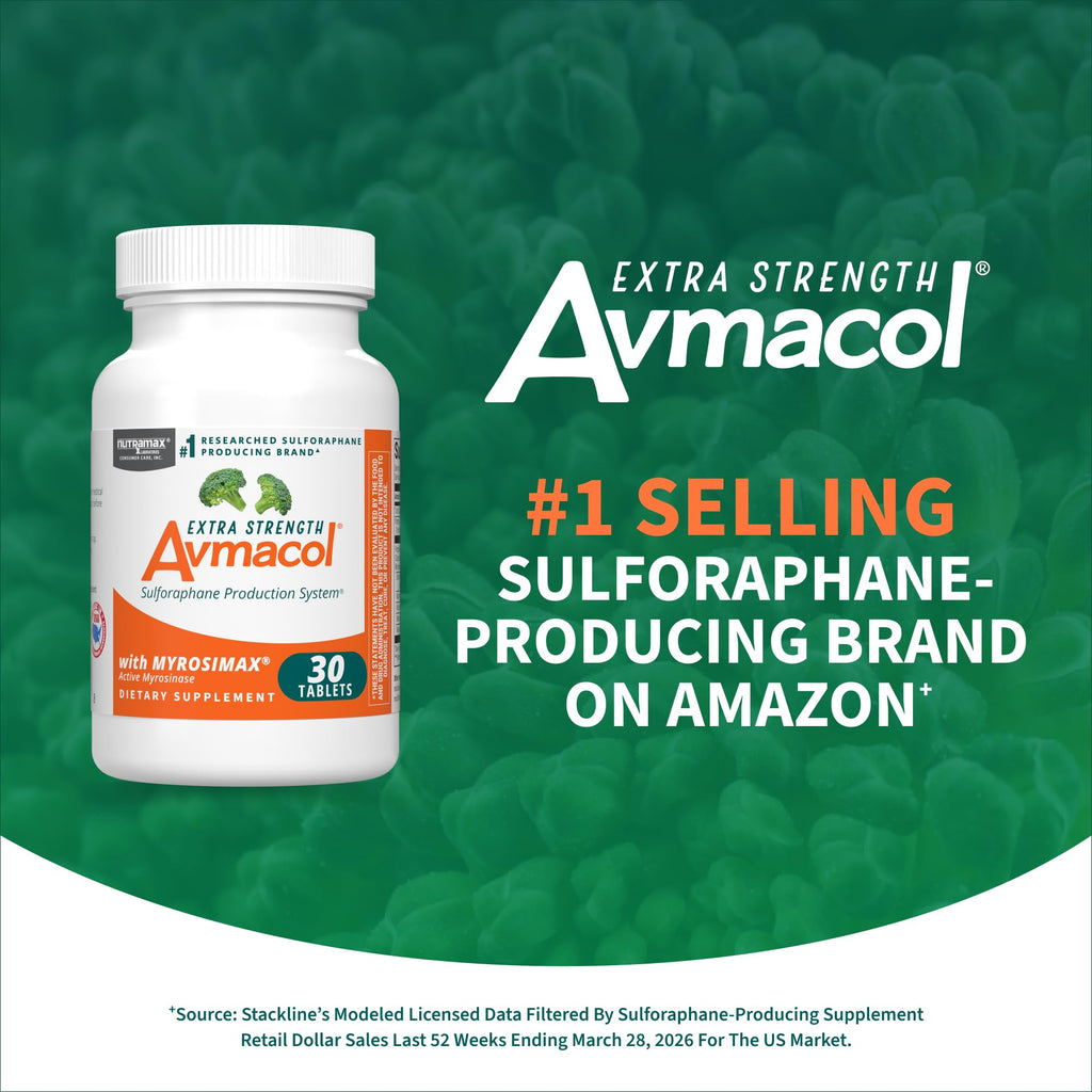 Nutramax Avmacol Extra Strength Sulforaphane Supplement

