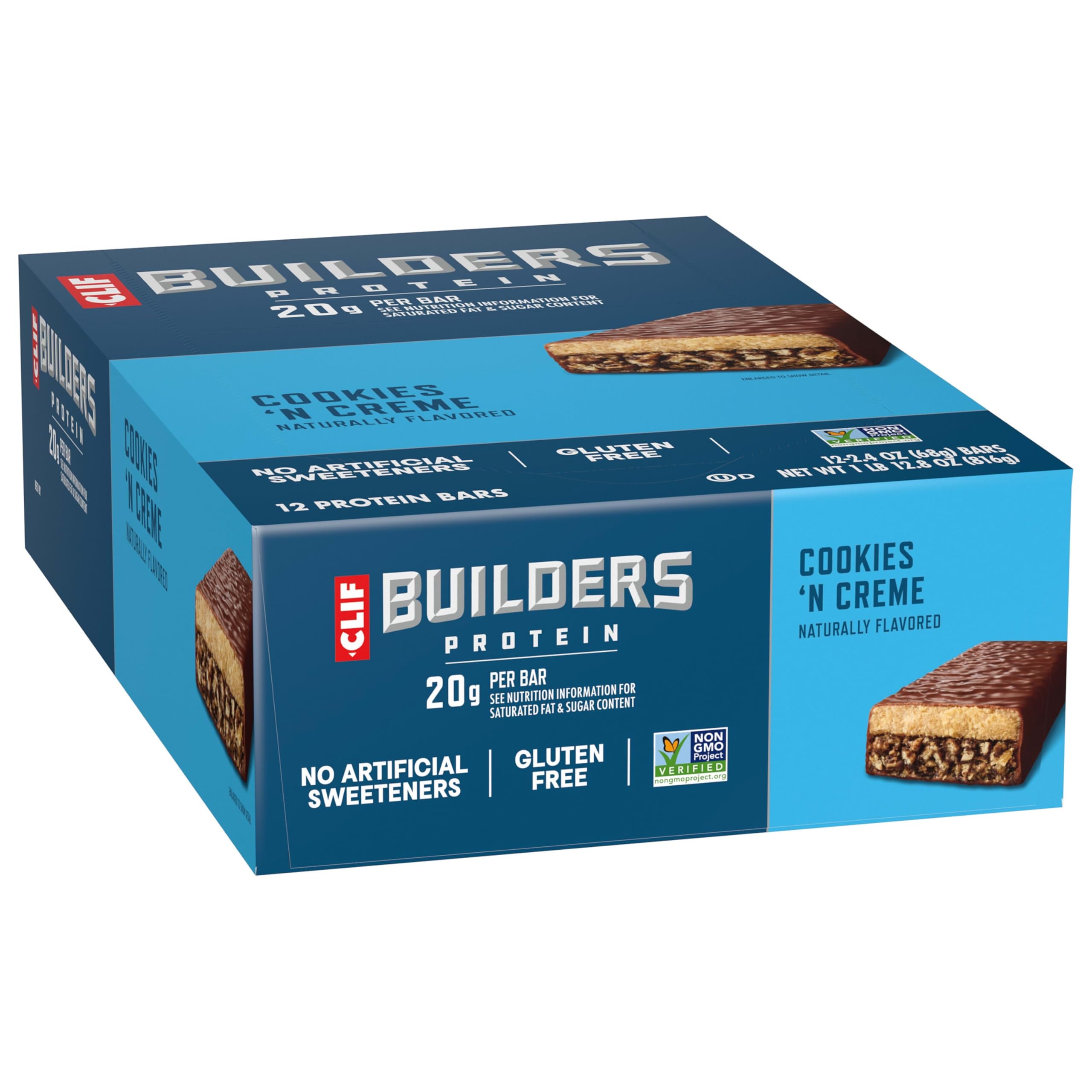 CLIF BUILDERS Plant Based Protein Bars

