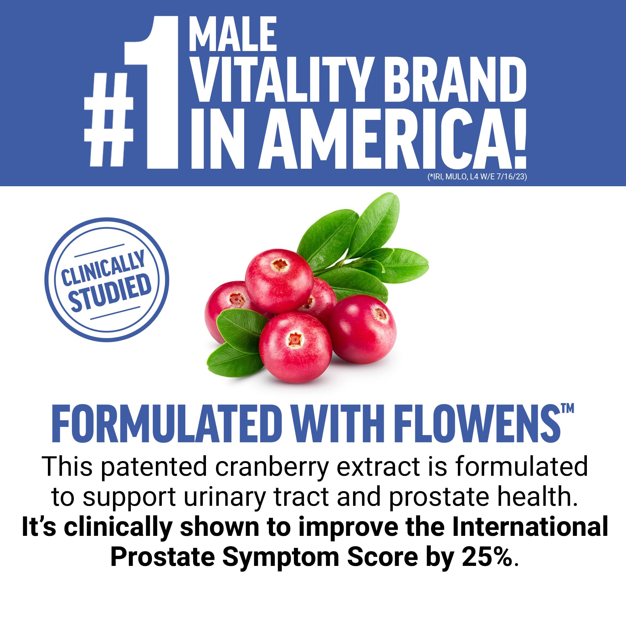 Force Factor Prostate Advanced Prostate Health Supplement

