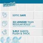 Presto Ultra-Soft Toilet Paper Septic-Safe Unscented

