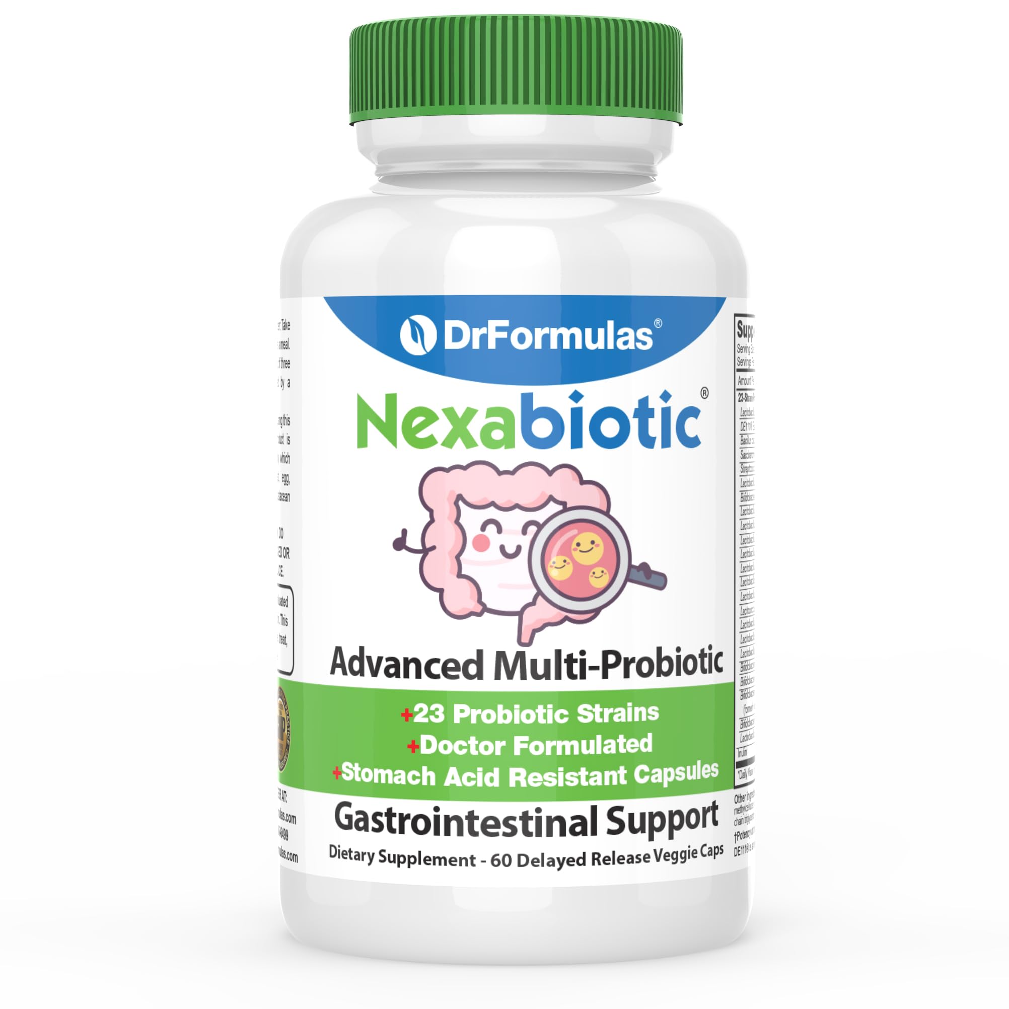 DrFormulas Nexabiotic Multi Probiotic 23-Strain Formula

