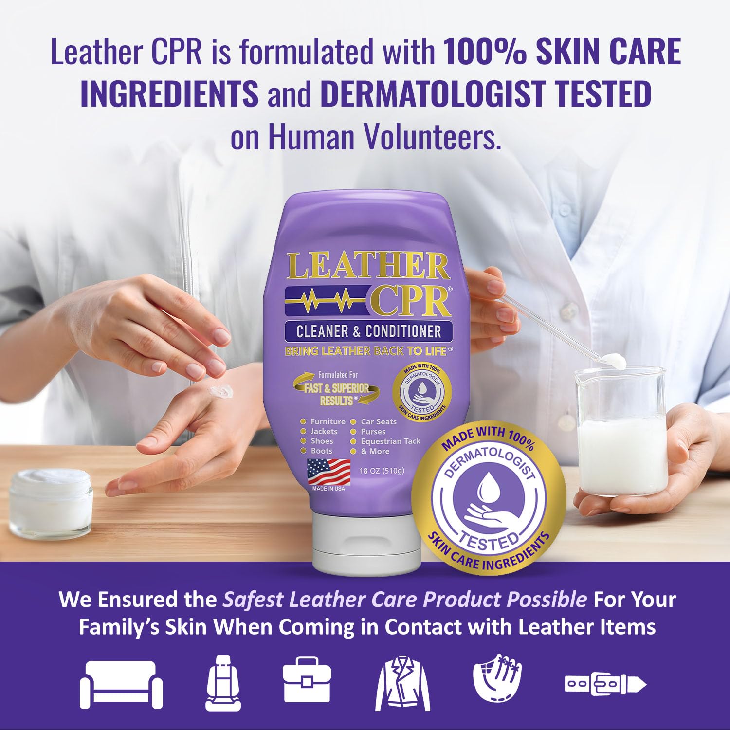 Leather CPR Cleaner & Conditioner by CPR Cleaning

