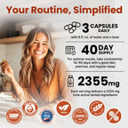 5-in-1 Cinnamon Capsules with ACV & BioPerine

