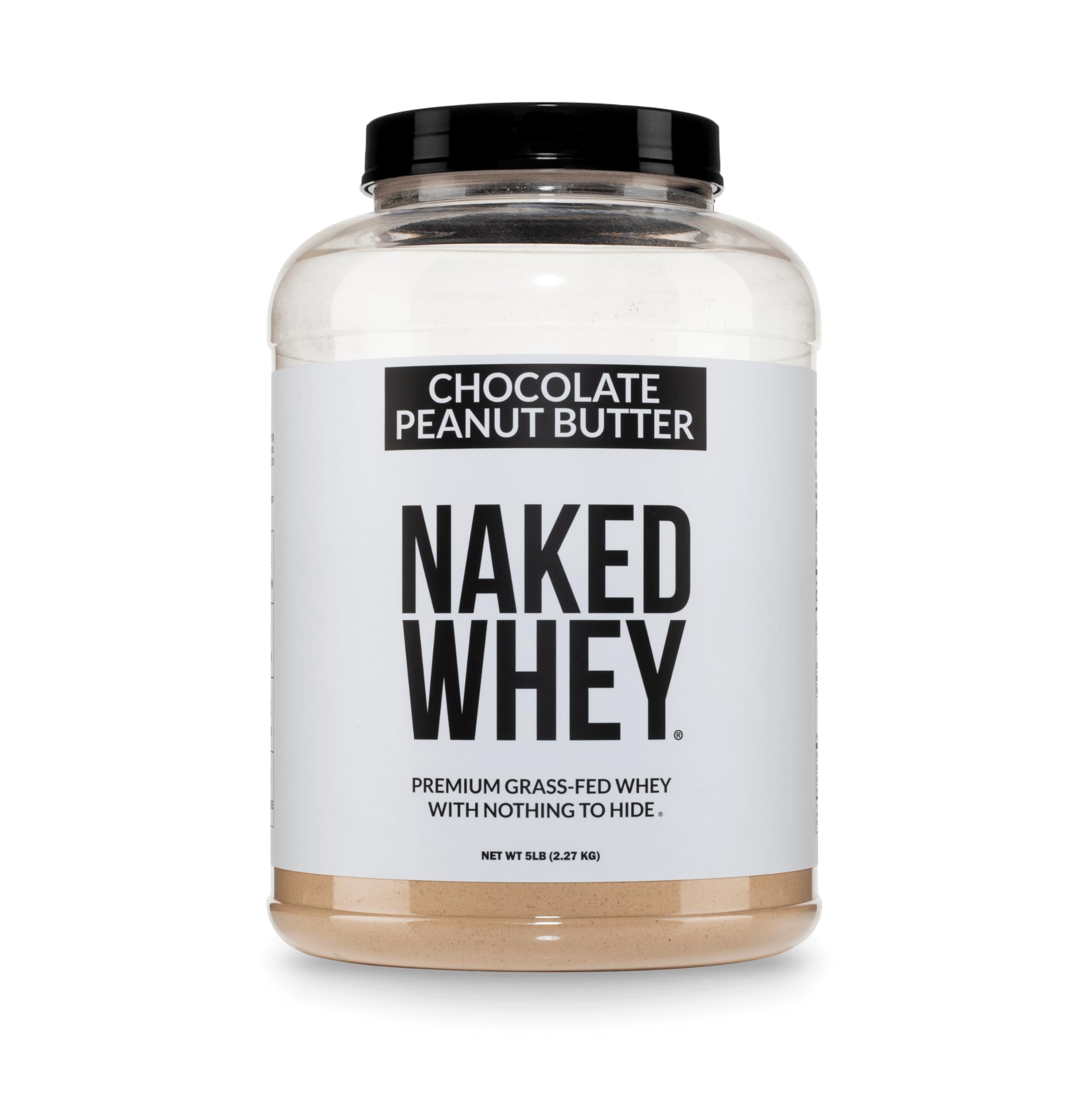 NAKED Whey Protein Powder - Grass-Fed, Non-GMO, Gluten-Free
