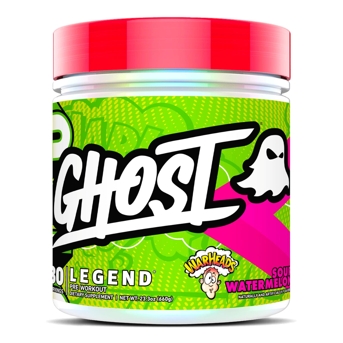 GHOST Legend Pre Workout Powder – Energy, Pump & Focus