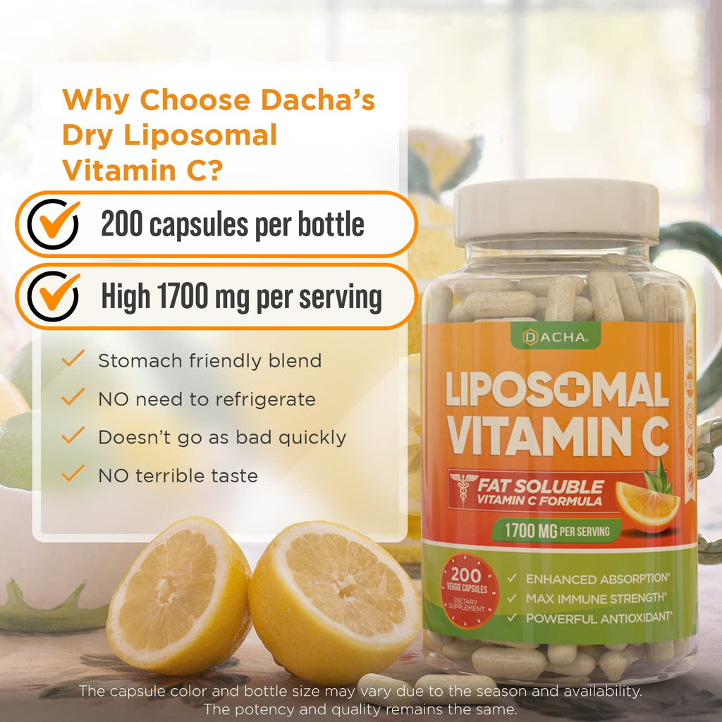 DACHA Liposomal Vitamin C Supplement for Immune Support

