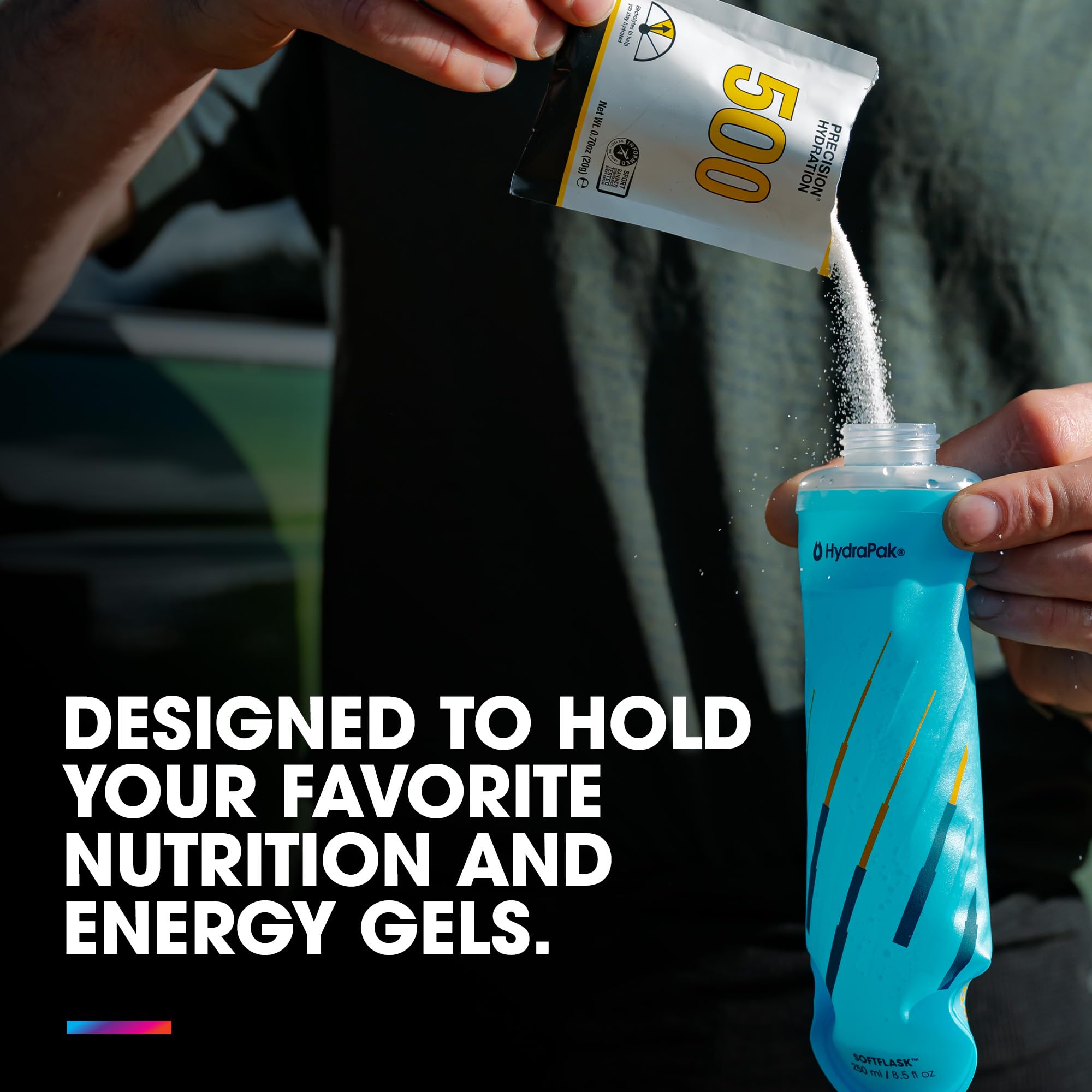 HydraPak SoftFlask Collapsible Nutrition Flask | BPA Free

