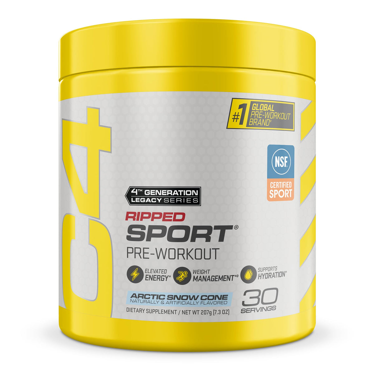 C4 Ripped Sport Pre Workout Powder