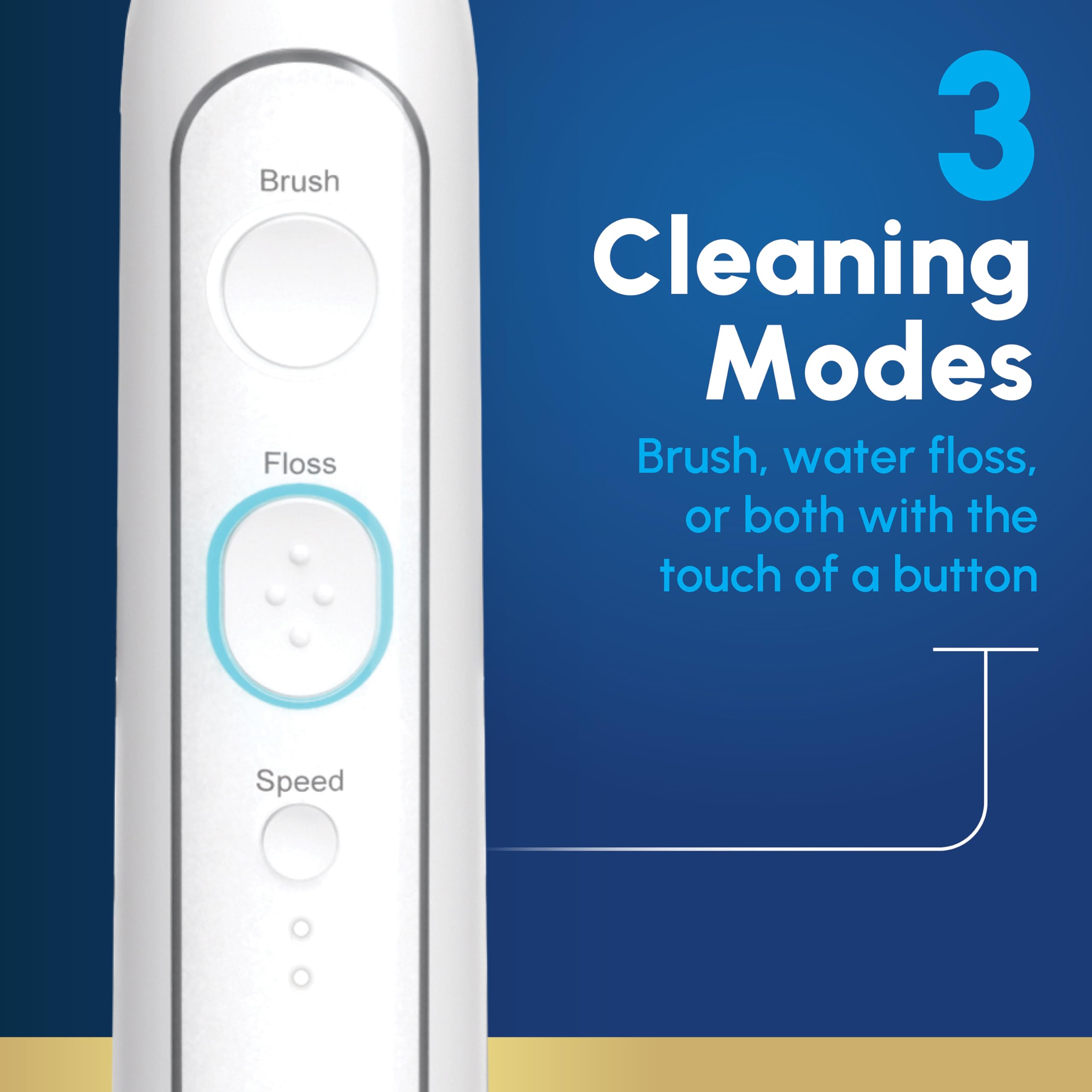Waterpik Sonic-Fusion Toothbrush with Water Flosser

