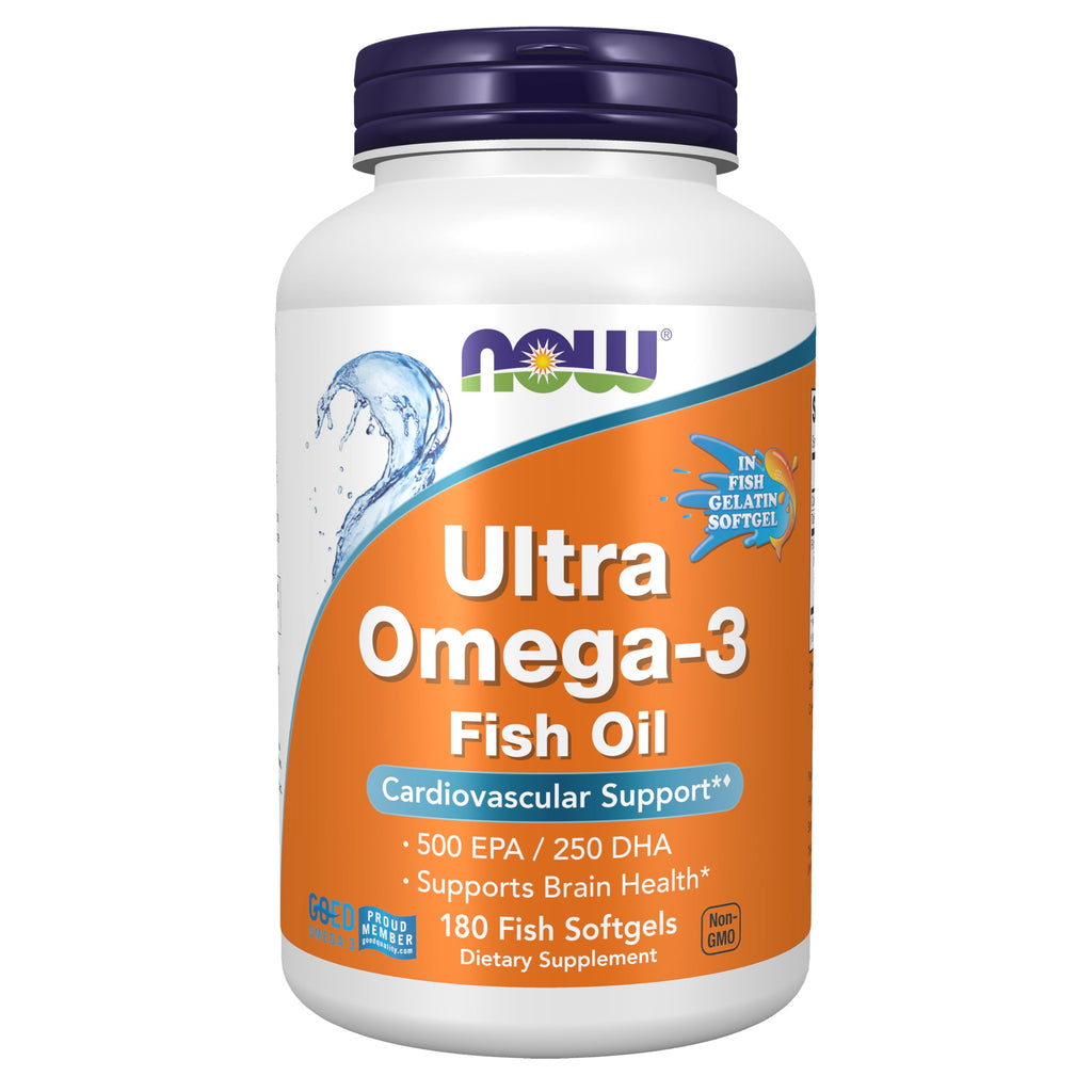 NOW Foods Ultra Omega-3 Softgels 500 EPA / 250 DHA

