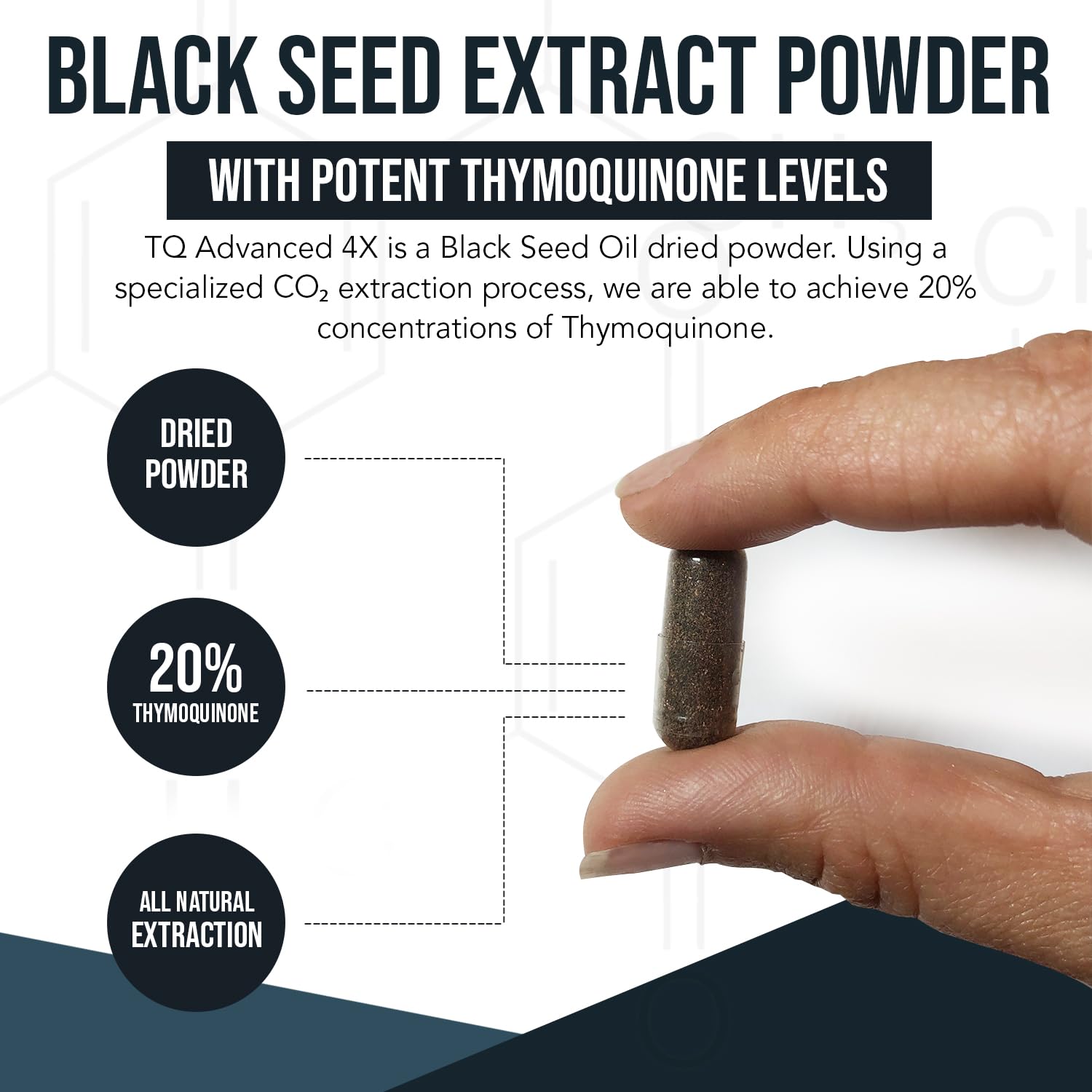 TQ-Advanced 4X Thymoquinone Black Seed Oil Capsules

