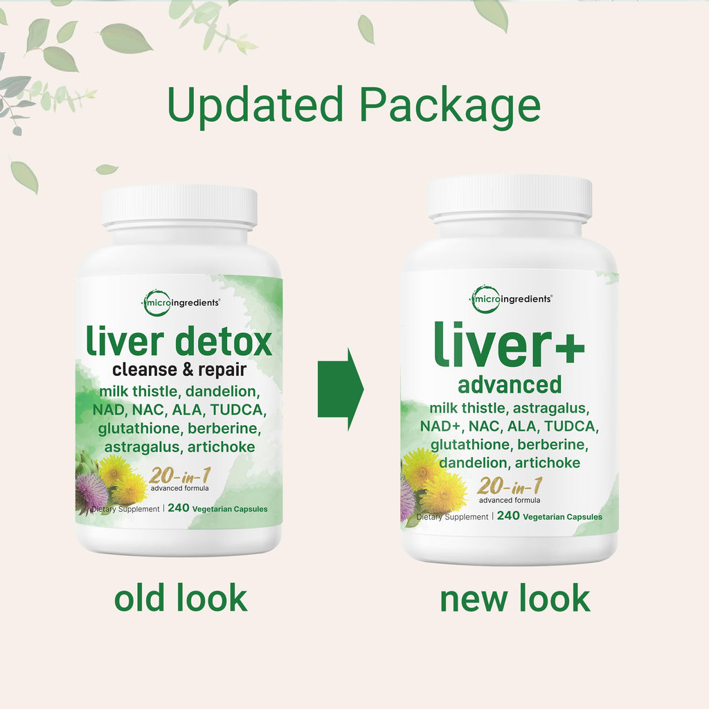 Micro Ingredients Liver Advanced+ 20-in-1 Liver Support


