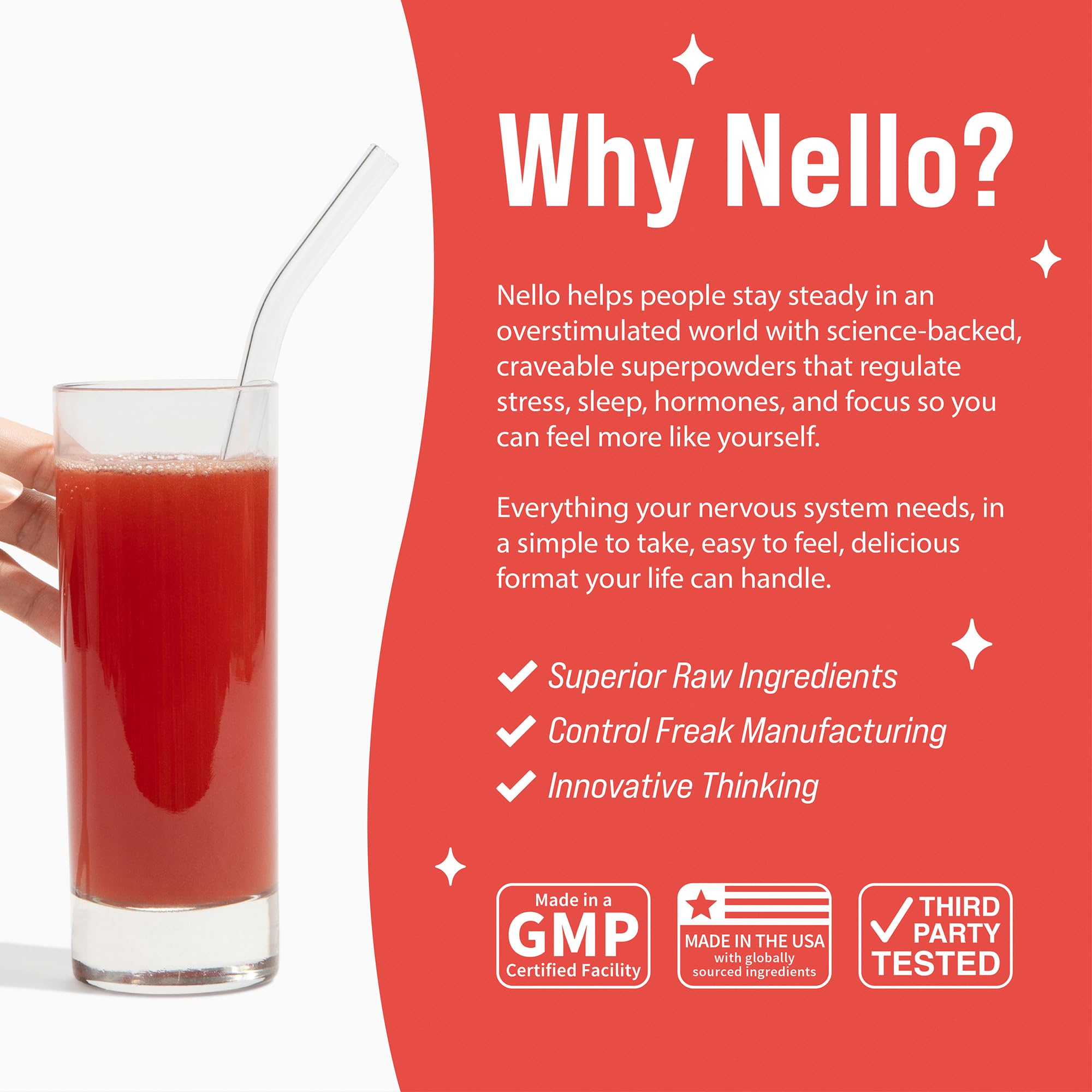 Nello Superfocus Nootropic Drink Mix for Focus

